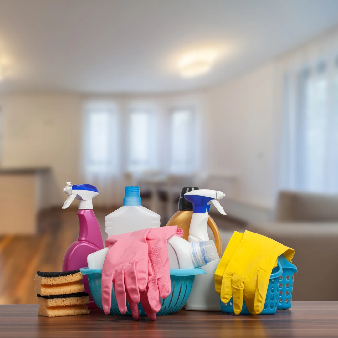 Clean room by room, focusing on key areas